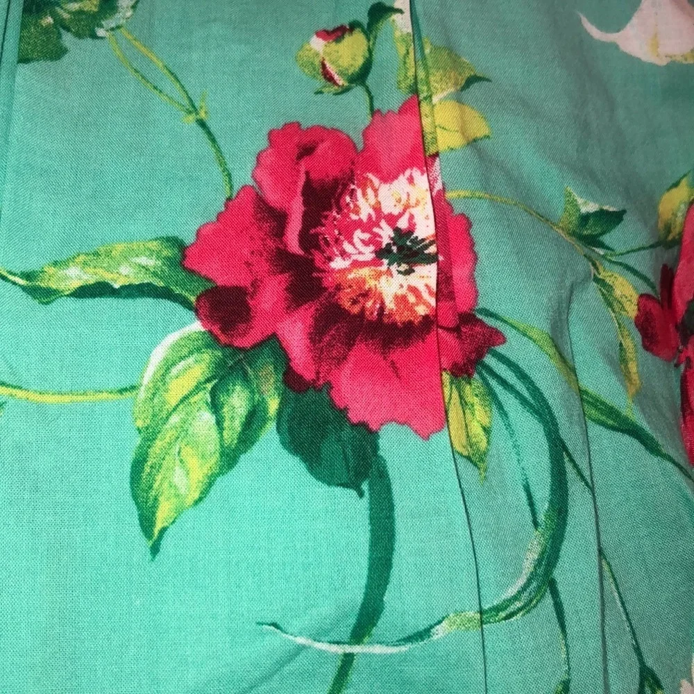 Gap kids floral bloom flutter  green M(8) GUC gorgeous girls dress